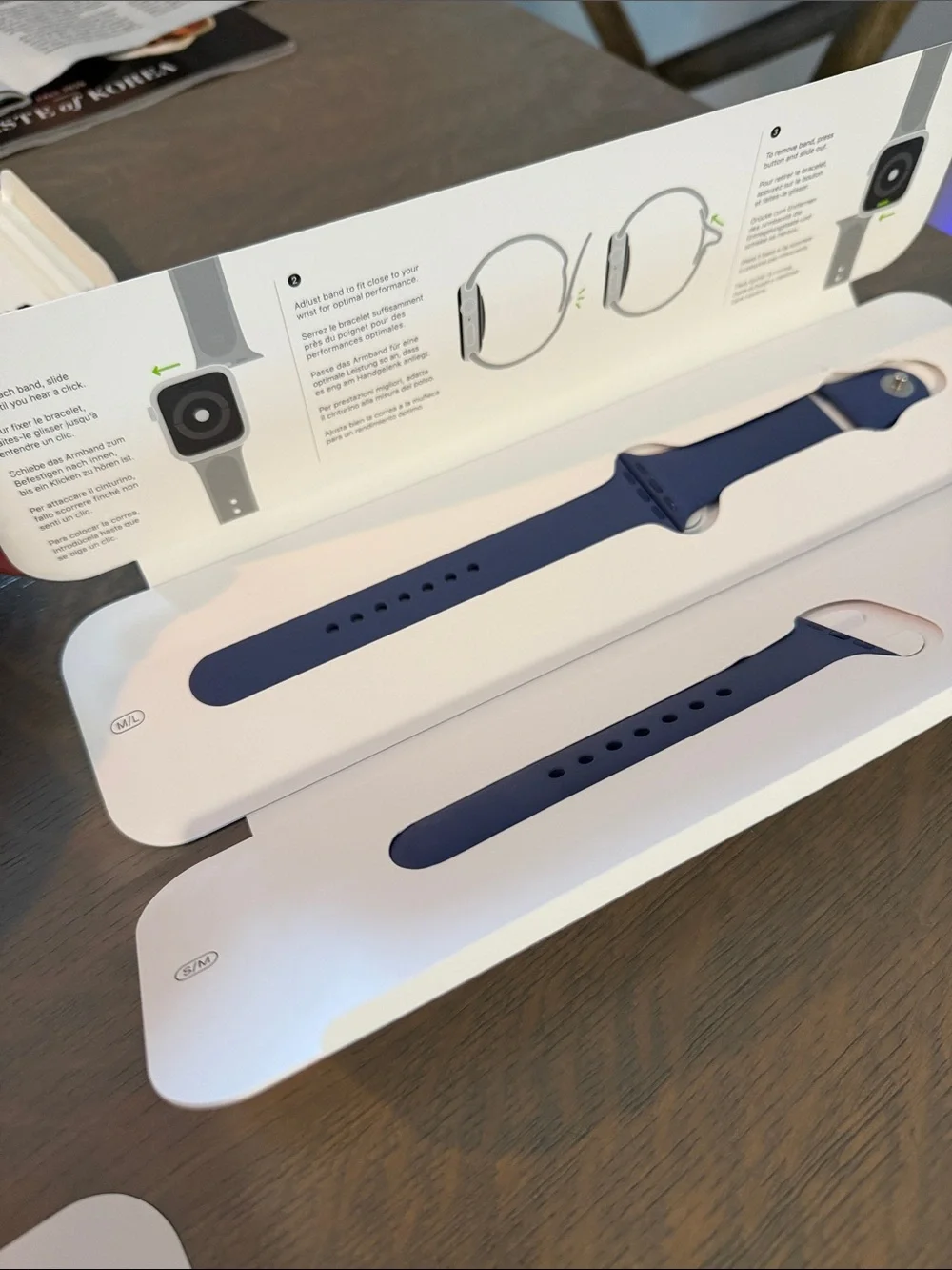 Apple Watch Sport Band Alaskan Blue 40MM